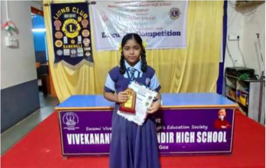 Story Telling Competition In Sanskrit 1st Consolataion