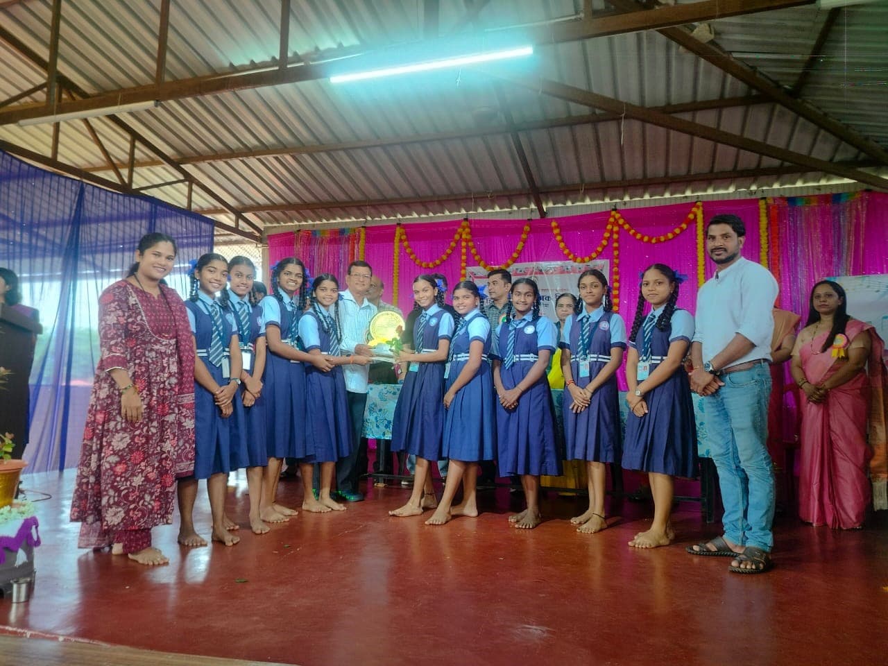 Participation at Singing Competition at GHS Honda 